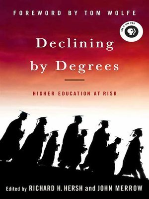 cover image of Declining by Degrees